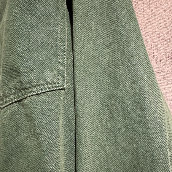 Zara Green Jean Jacket - Picture 3 of 5